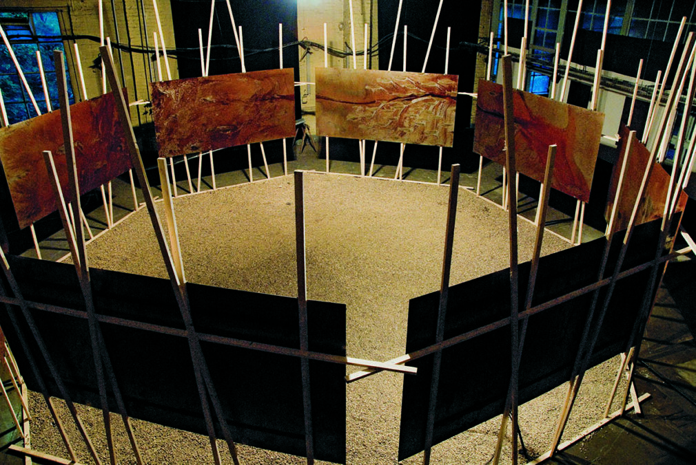 First installation of Developments, Berlin, 2006. Courtesy of the Artist