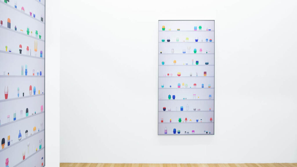 Installationsansicht Galerie Krinzinger © Hanakam & Schuller 2022 Courtesy Galerie Krinzinger, Bildrecht