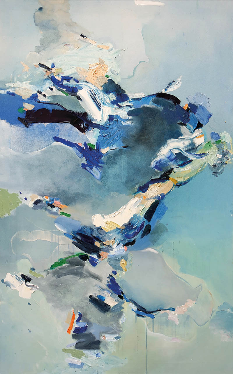 Käthe Schönle, awe 27, Öl, Acryl auf Leinwand, 160 x 100 cm © courtesy of the Artists