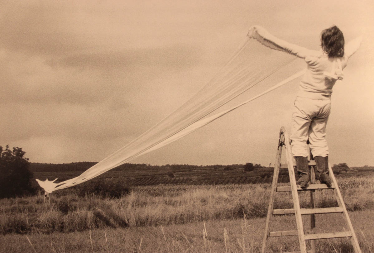 Vogelscheuchenprojekt von Ilse Teipelke, Lengenfeld 1980