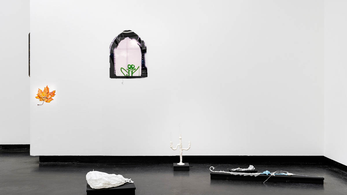 Julia Zastava, 2222 _invisible crispy within out of sight, seen, Bank Austria Kunstforum Wien, Tresor. Photo: Simon Veres