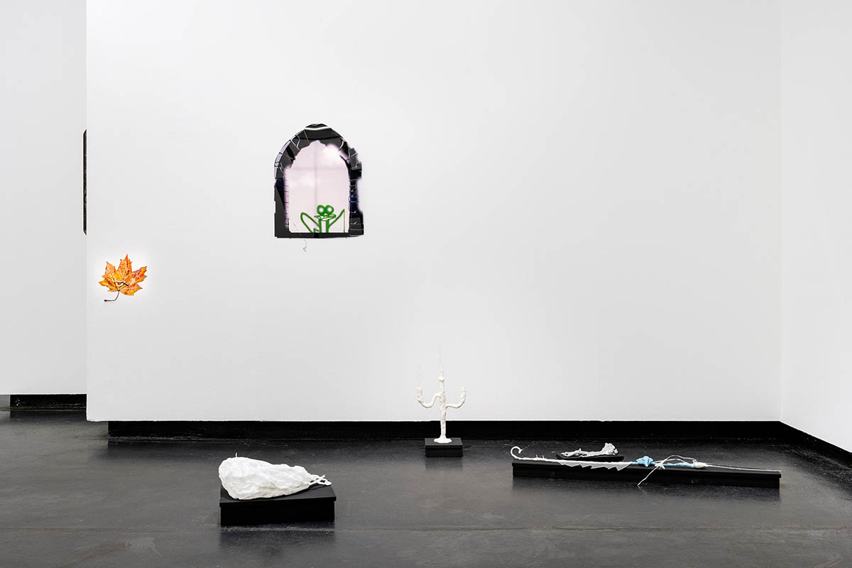 Julia Zastava, 2222 _invisible crispy within out of sight, seen, Bank Austria Kunstforum Wien, Tresor. Photo: Simon Veres