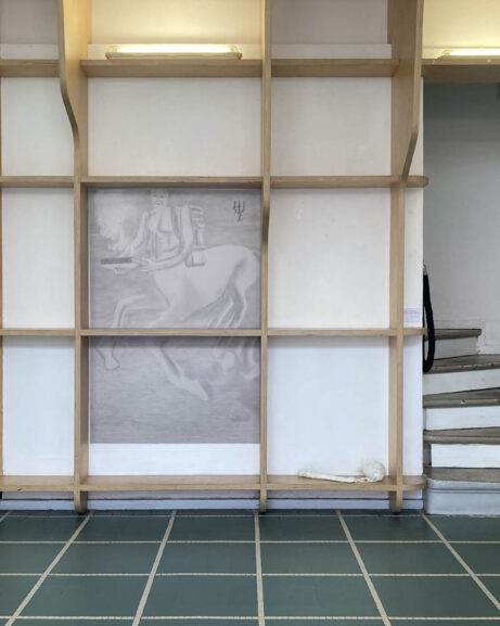 View from exhibition Human Dove, Ménagerie de Verre, Paris, 2024