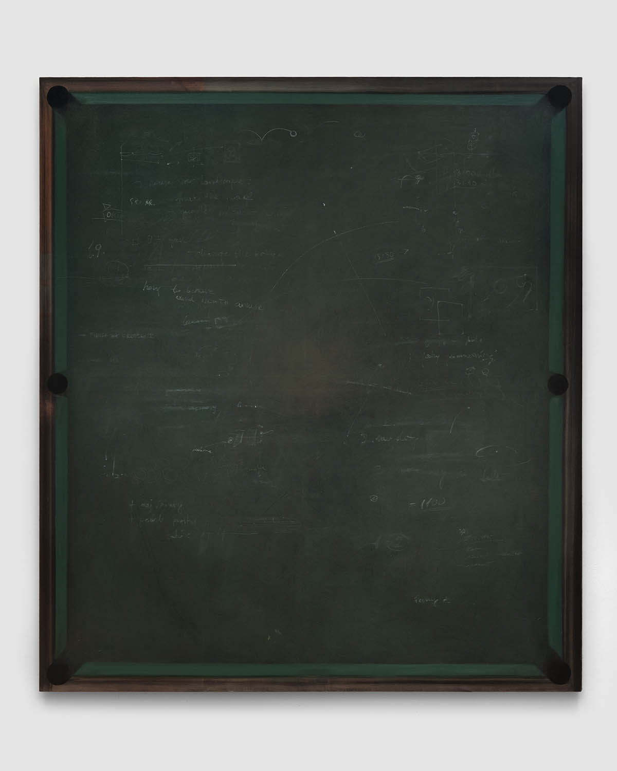 Karolina Szwed “Cue sports”, 2026 oil on canvas 170 × 150 cm