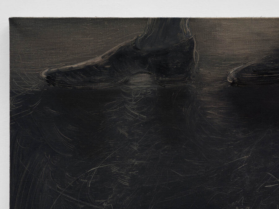 Monkey Music (detail), 2026, 40 x 40 cm