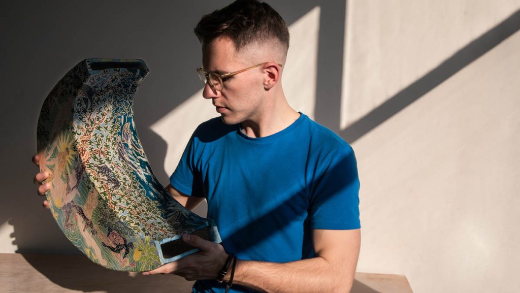 Krzysztof Strzelecki studio London, Photography by Ania Flaszczynska