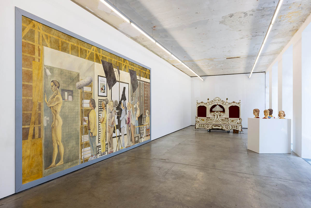 Lucy McKenzie – Orchestrion, fjk3—Contemporary Art Space, 2025. Photo: Lisa Rastl