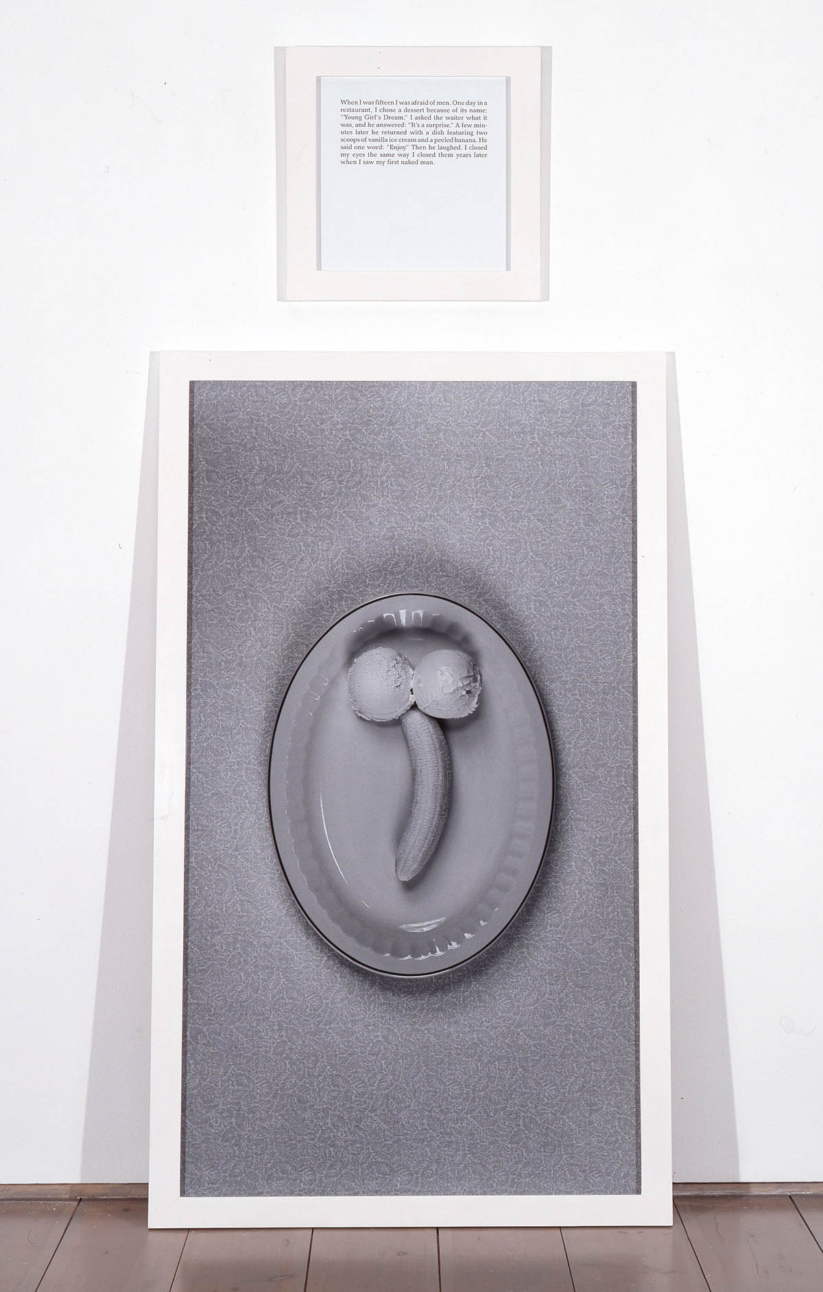 Sophie Calle, Young Girl’s Dream (from the series Les autobiographies), 1992. Photo: Bernd Borchardt, Berlin. © Arndt & Partner, Berlin. © 2026, ProLitteris, Zurich
