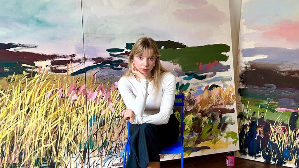 Artist. Michaela Červená