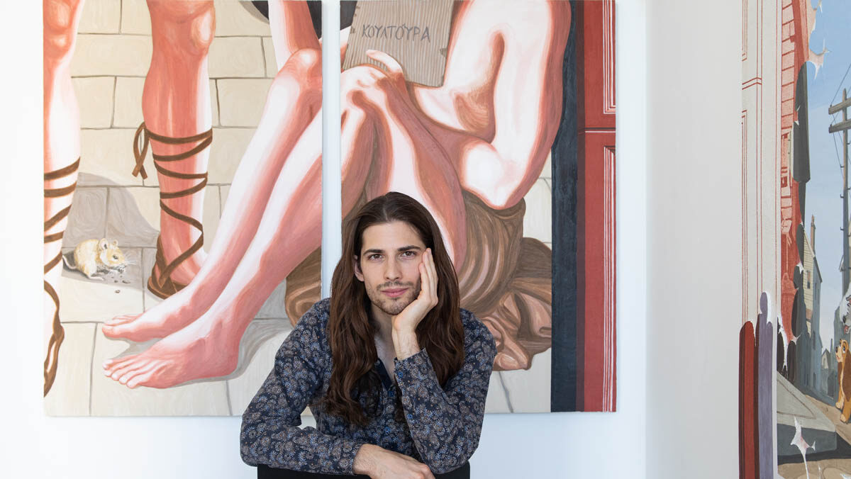 Interview mit Christopher Frieß Künstler. Christopher Frieß | Foto: Luise Lutz
