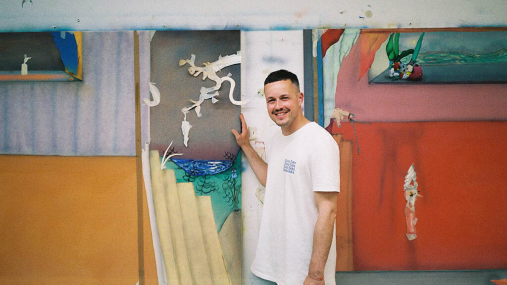 Künstler Fabian Treiber. Foto: