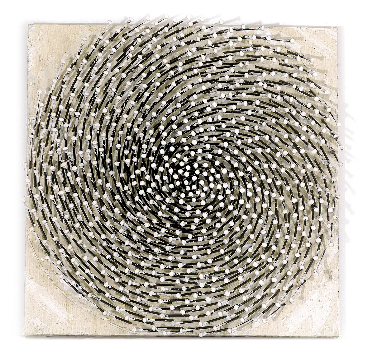 Günther Uecker, Spirale, 2002 © VG Bild-Kunst, Bonn 2026, Foto: Gerhard Sauer