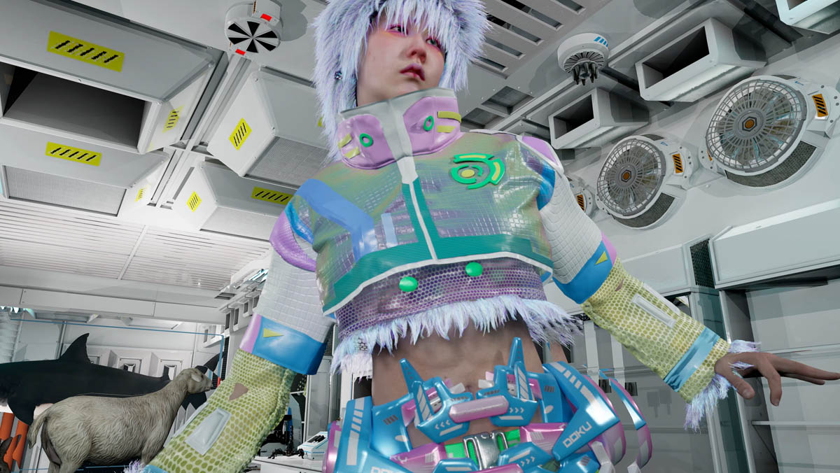 Lu Yang, Still from The Self, 2022. Courtesy of the artist