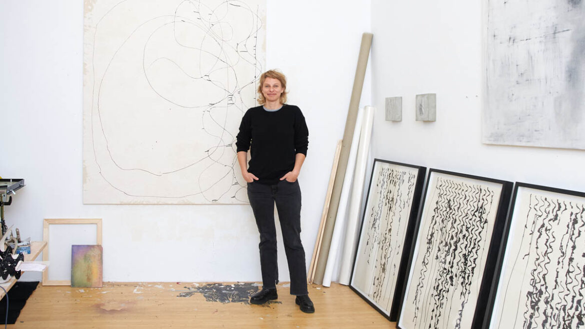 Interview with Sofia Goscinski Artist in the Studio. Vienna 2025. Photo: Daniel Lichterwaldt