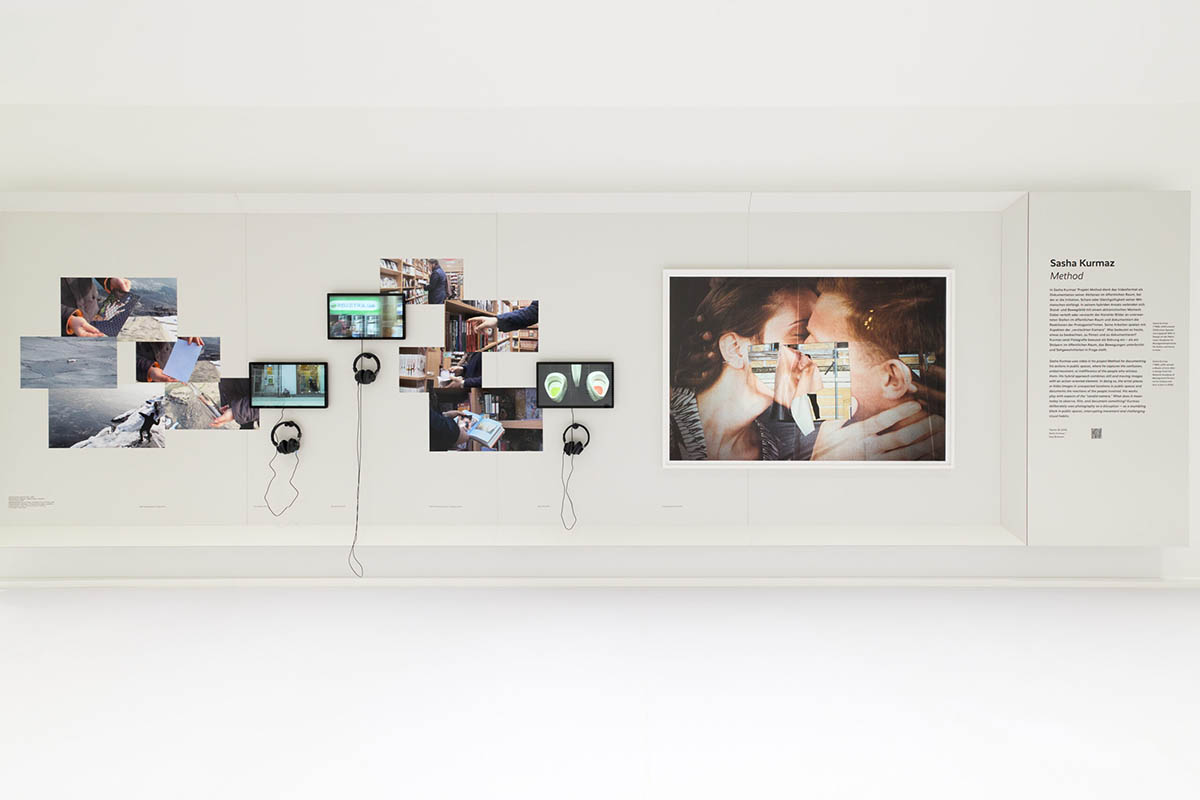 Exhibition view: Photography in Flux: 20 Years of the C/O Berlin Talent Award, Alexander Tutsek-Stiftung, Munich, featuring works by Sasha Kurmaz. © Courtesy of the artist and Alexander Tutsek-Stiftung. Photo: Felix Nürmberger