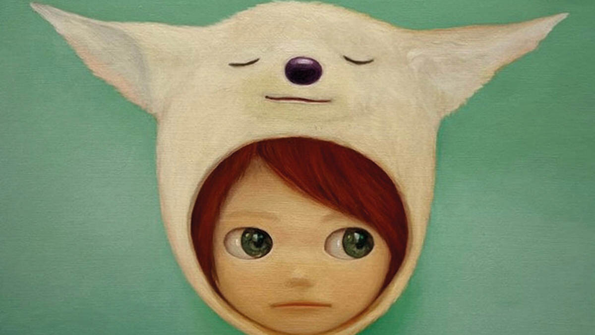 Sonia Borrell. Tryson Collection Mayuka Yamamoto, Little Fenec Fox, 2023, oil on canvas, 33 x 45 cm