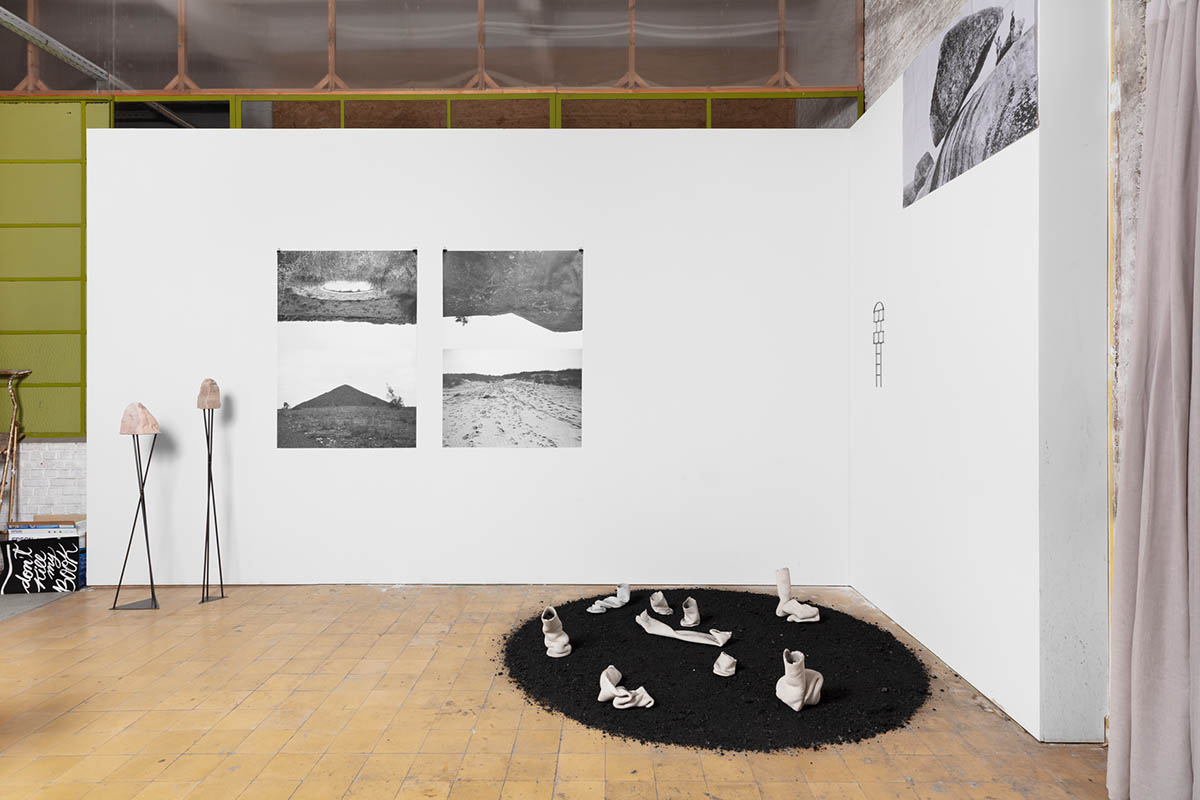 Angyvir Padilla during my residency at M Leuven, Leuven, 2024. Photo: Silvia Capellari 