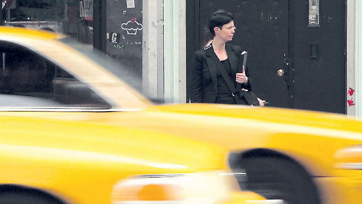 Caro Jost, filmstill, Broadway, former studio Ad Reinhardt