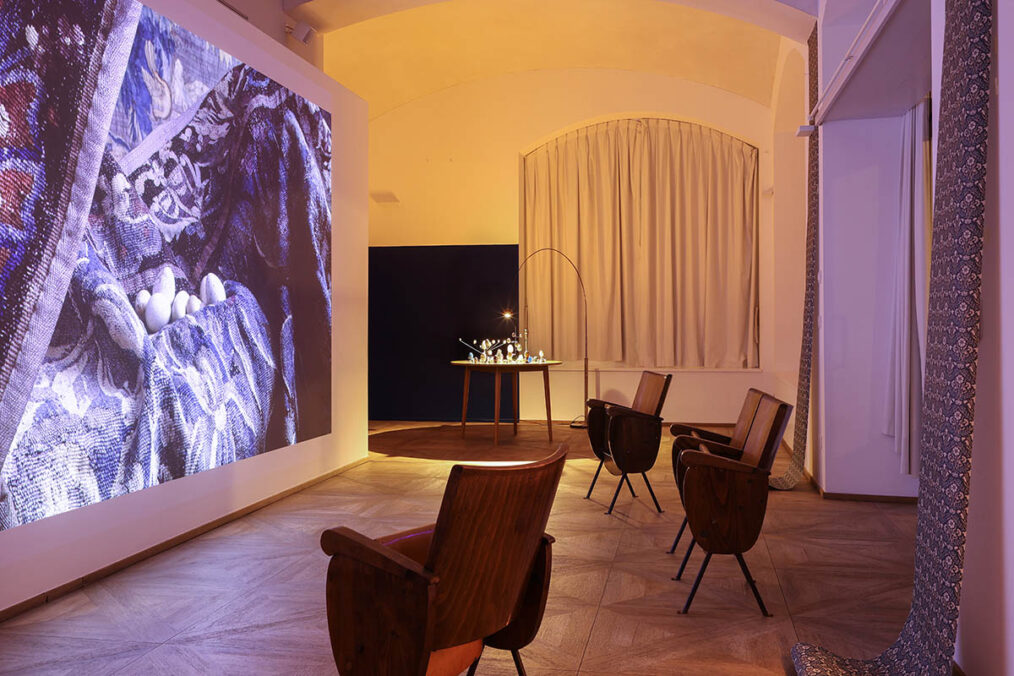 exhibition view: Claudia Larcher - Extinction Story. Photo: Alessandro Santi