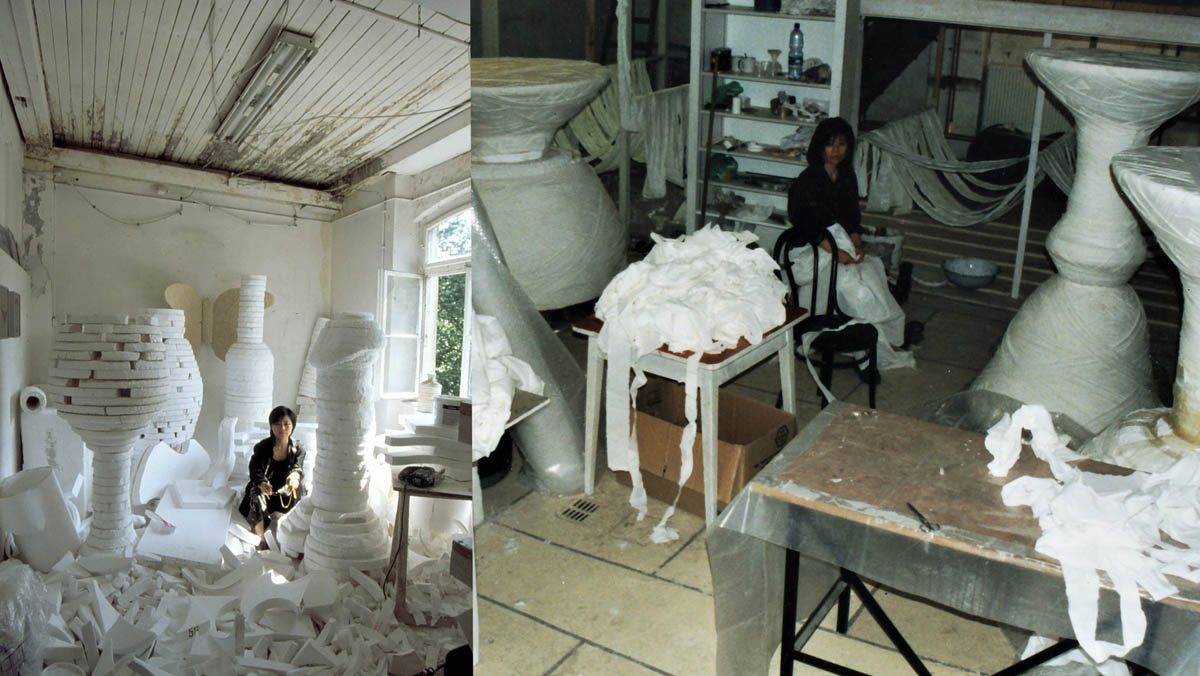 Atelier auf Praterinsel, München 1999/2000