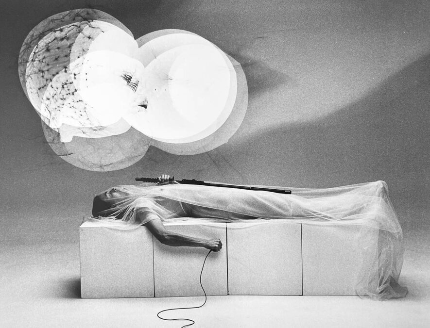 Ronin I 2023 (Self Portrait), Gelatin Silver Print, Fotogramm, 24×30cm
