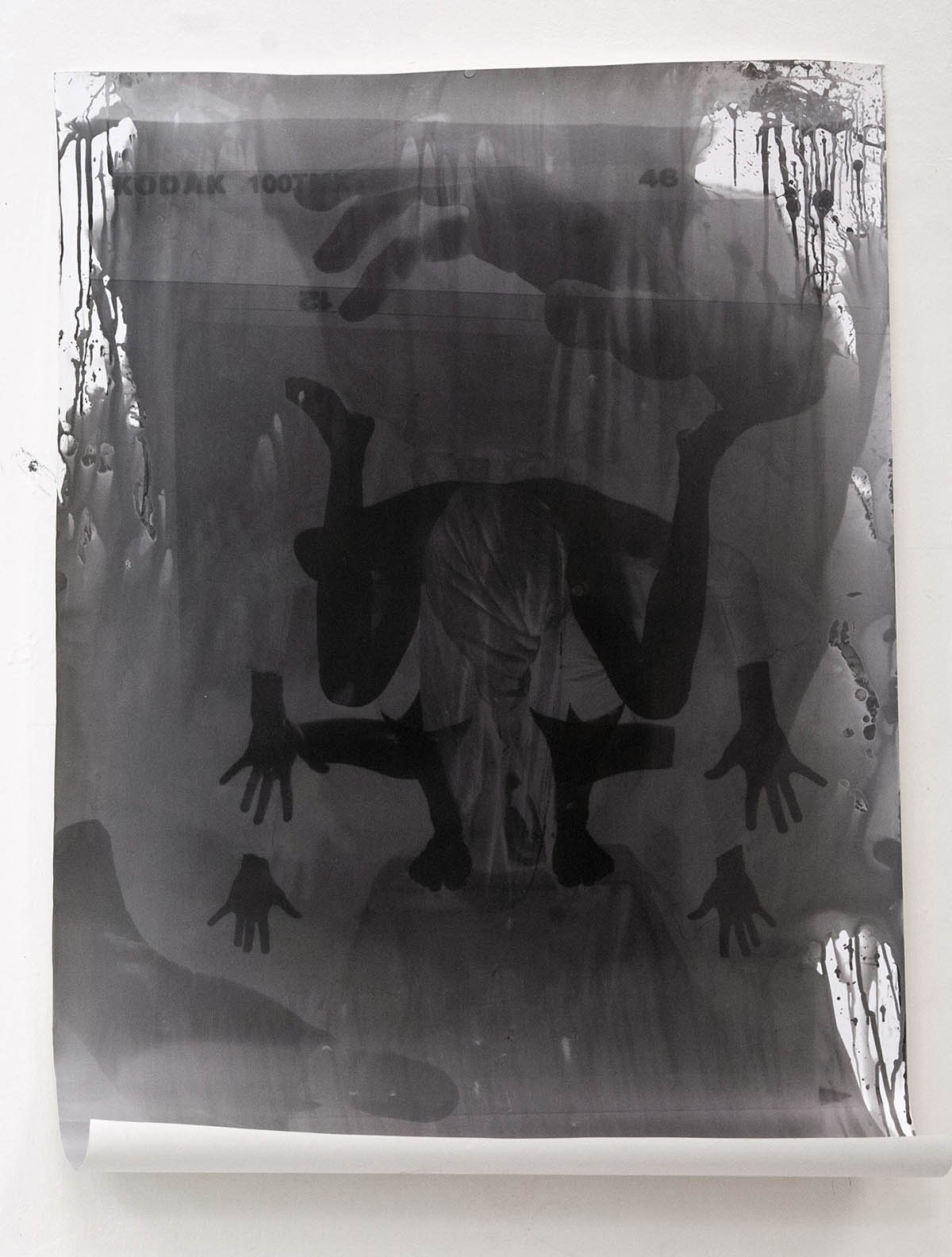Circus of the Hungry Ghosts I 2025, Gelatin Silver Print, Solarisation, ca. 90x120cm, Semper Depot