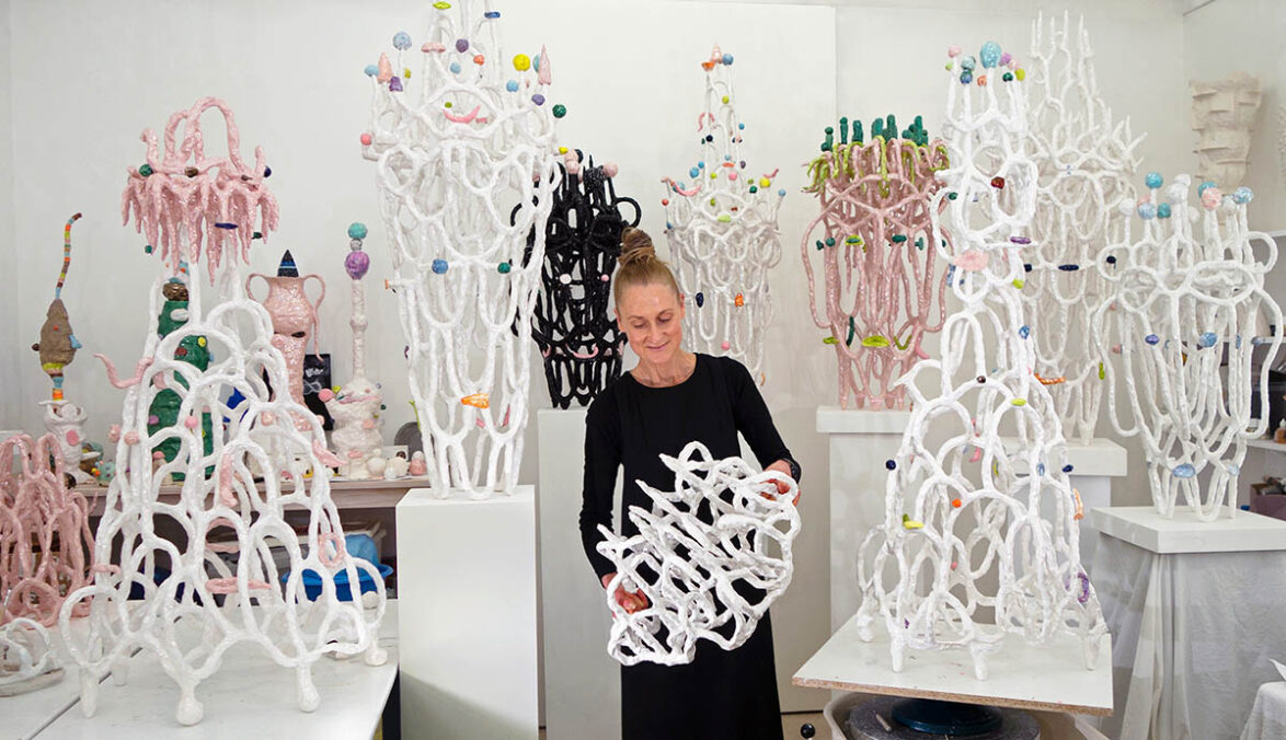 Lynda Draper, Studio 2021. Photo: Paul Higgs