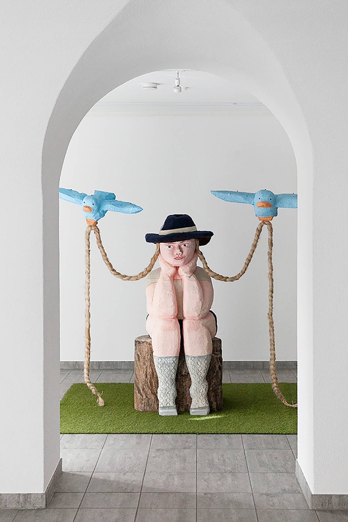 exhibition view “Madler, 's isch Zeit!”, Städtische Galerie Theodor von Hörmann, January 2026. Photos: Melitta Abbe