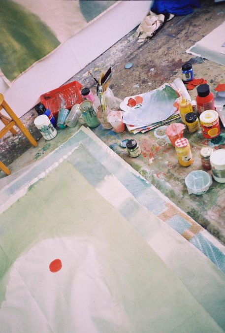 Violeta Maya in her studio. Photos: Natalia Puras