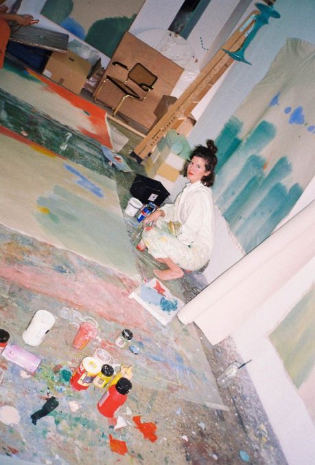 Violeta Maya in her studio. Photos: Natalia Puras