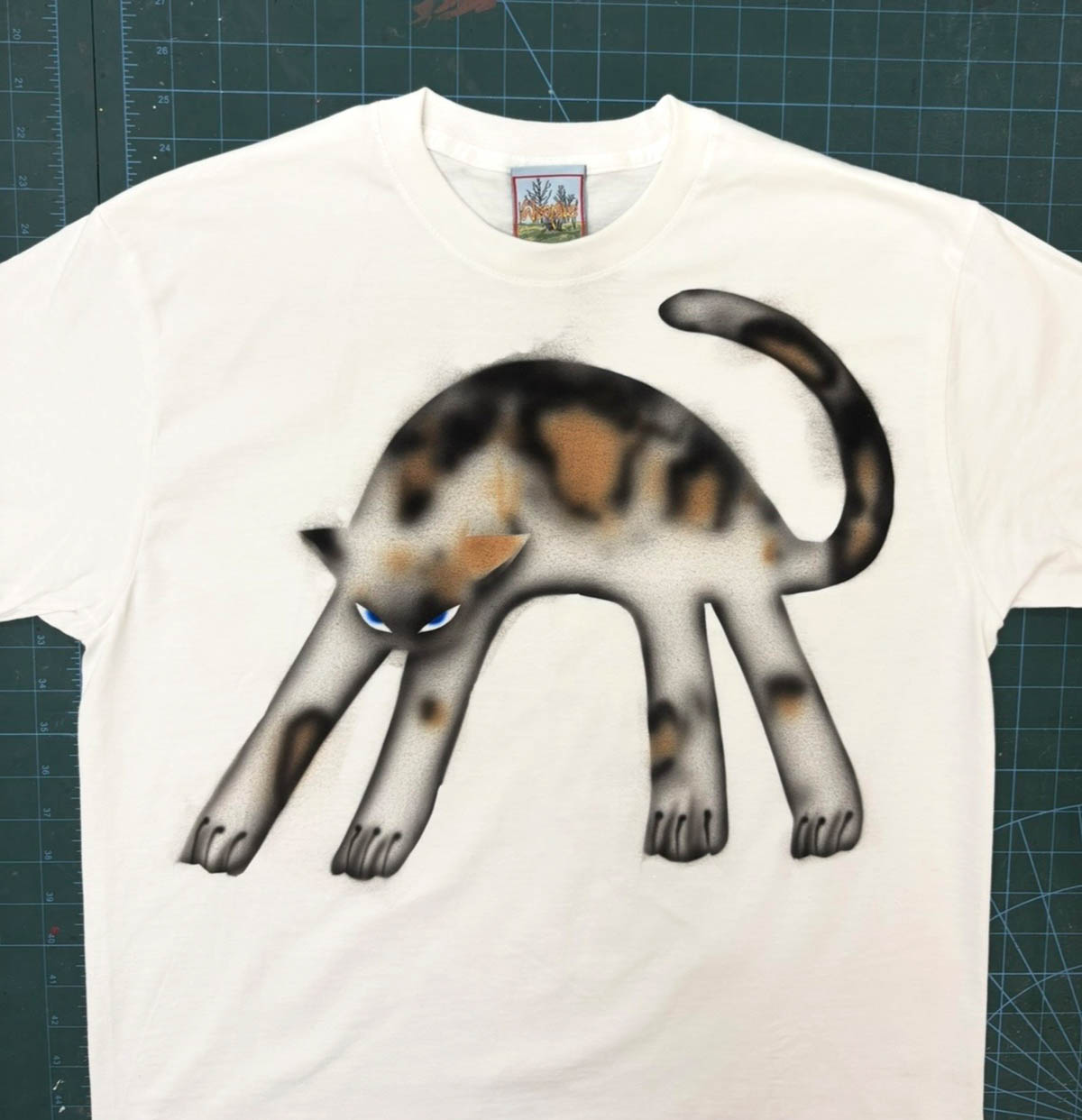"cat shit" by Wenpius