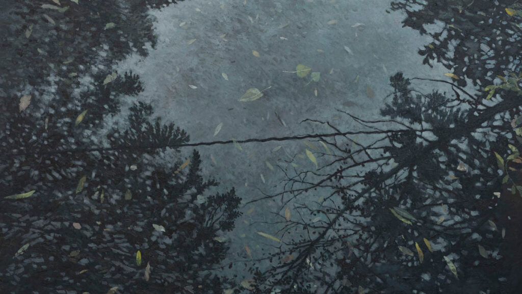 Zhang Wuyun 张武运, The way home 04, 2020, oil on canvas, 180 x 230cm