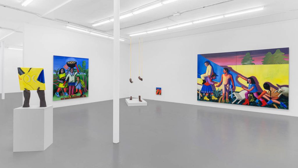 Exhibition. Splits and Slips. The Disobedient Banana. BREACH Miami, 2022