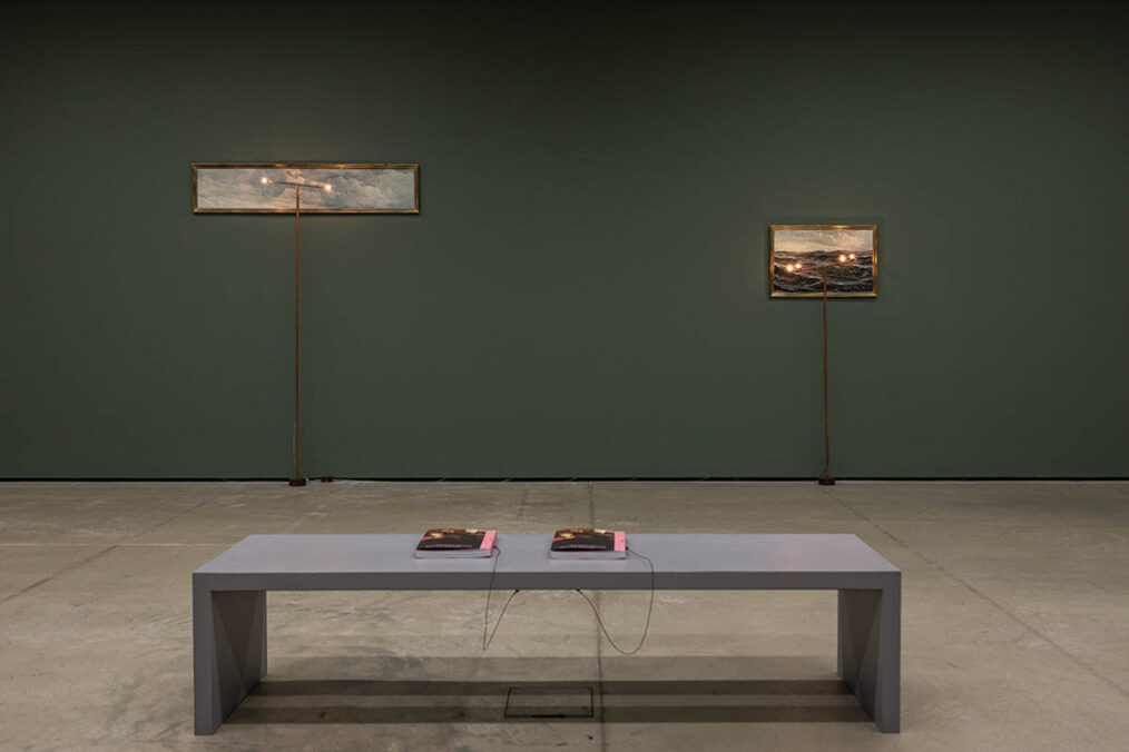 L’Androgyne 1 und 2, Jacqueline Mesmaeker, Ausstellungsansicht, Museum der Moderne Salzburg 2025, © Museum der Moderne Salzburg, Foto: wildbild/Herbert Rohrer
