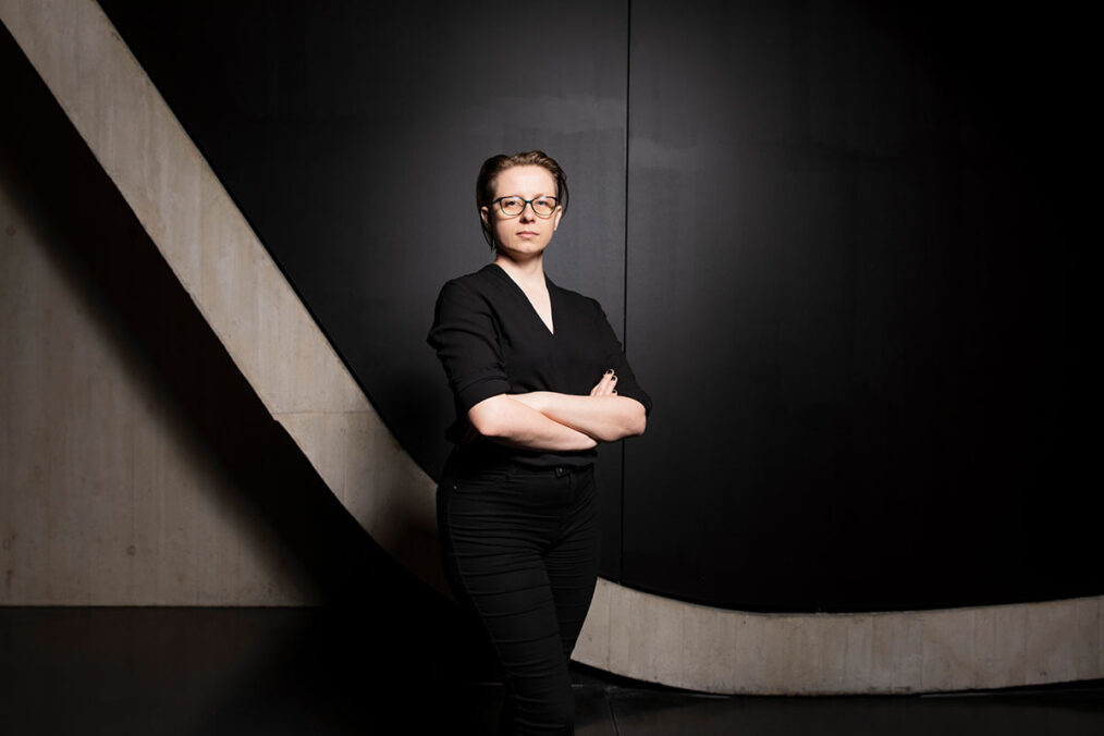 Curator Jelena Micić, Photo: Ina Aydogan, Wien Museum