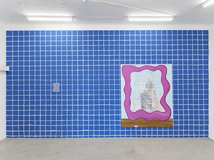 Exhibition view: Josefine Schulz – Makeover (fall in love again and again), Kunstraum Ortloff, Leipzig, 2026. Photo: Sophia Questing
