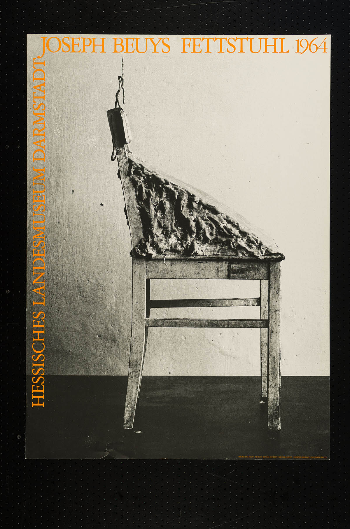 Joseph Beuys, Fettstuhl, Hessisches Landesmuseum Darmstadt, 1964