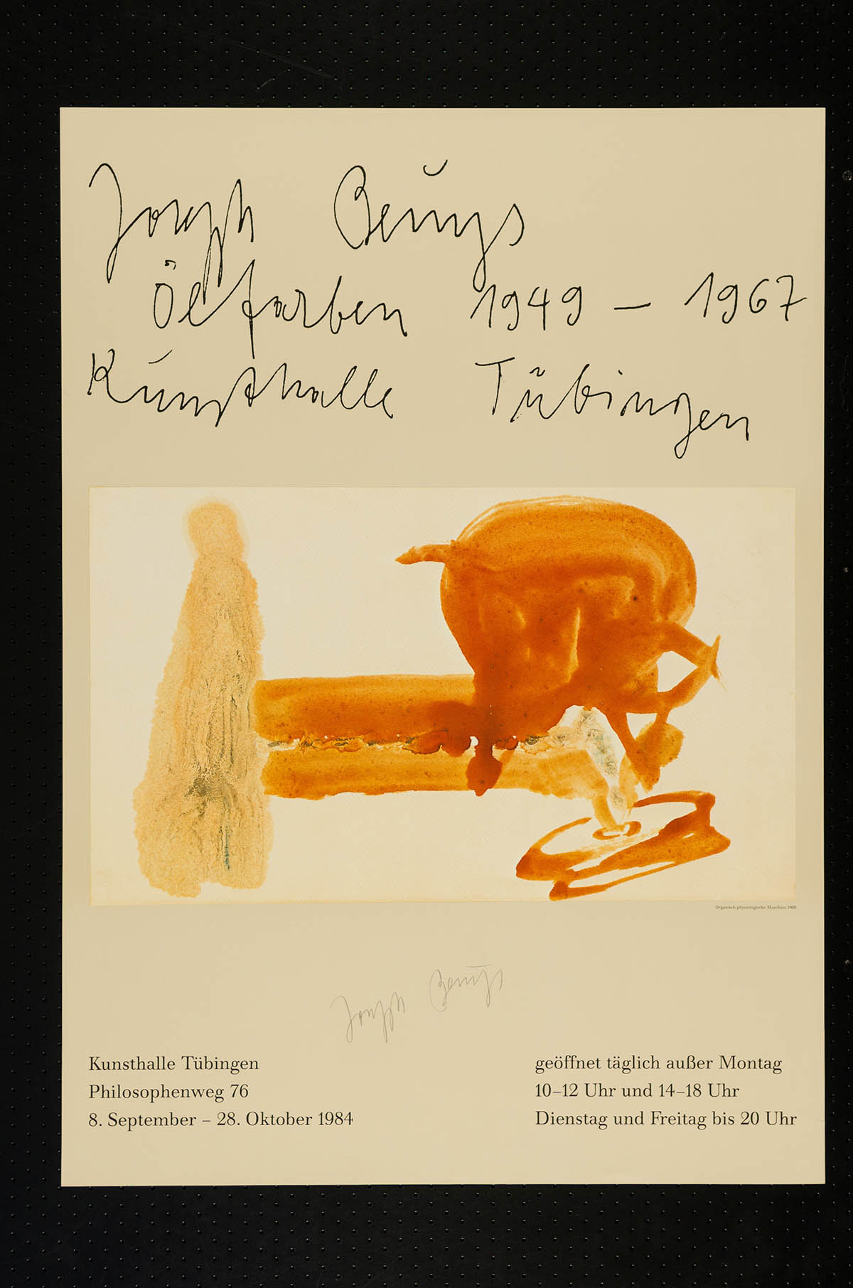 Joseph Beuys, Ölfarben, 1949-1967, Kunsthalle Tübingen, 1984