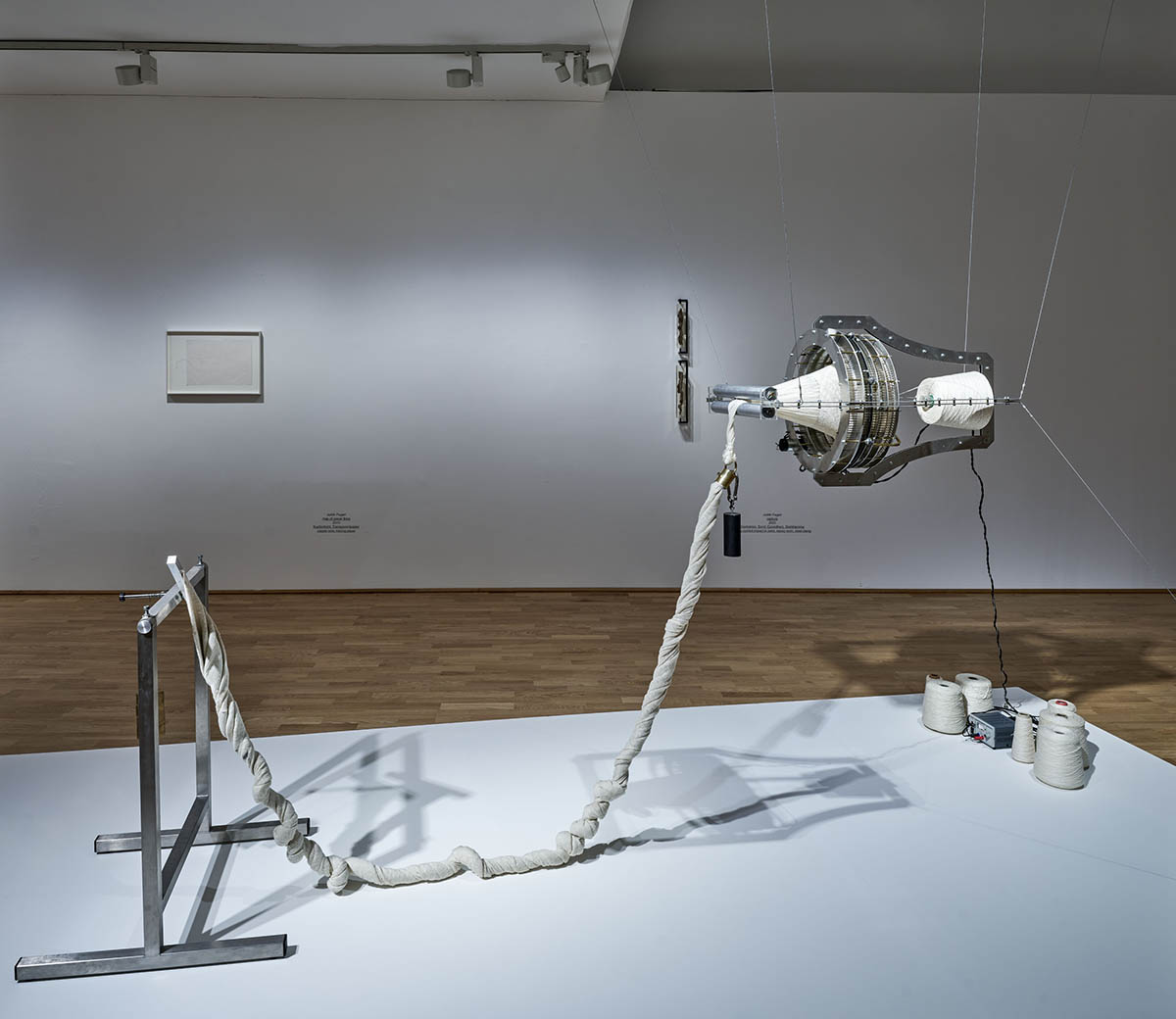 Exhibition view. Judith Fegerl – calorie. Photo: © Günter Richard Wett; courtesy of the artist and Galerie Hubert Winter