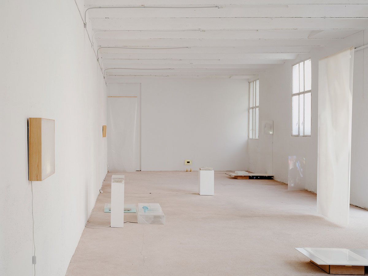 Exhibition view, lightbodies, Julia Creuheras, Galería de arte Belmonte, Madrid Spain 