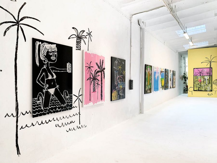 Einzelausstellung „forever YOUNG“ in der Uvxal Gochez Galerie 