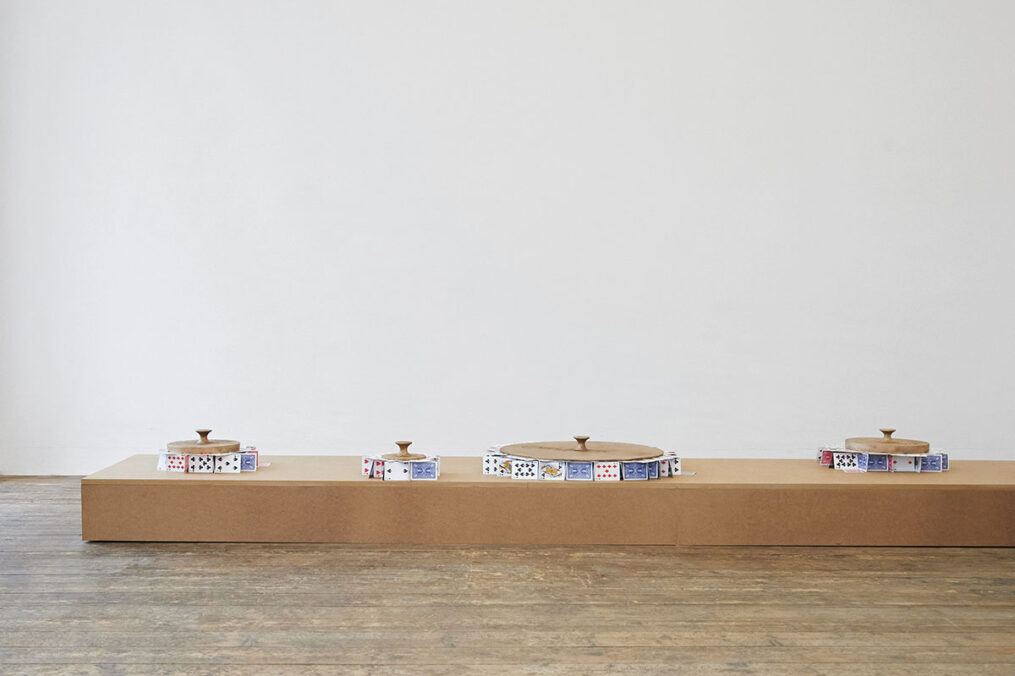 Exhibition view: Chariot by Asta Lynge, Kunstverein Kevin.