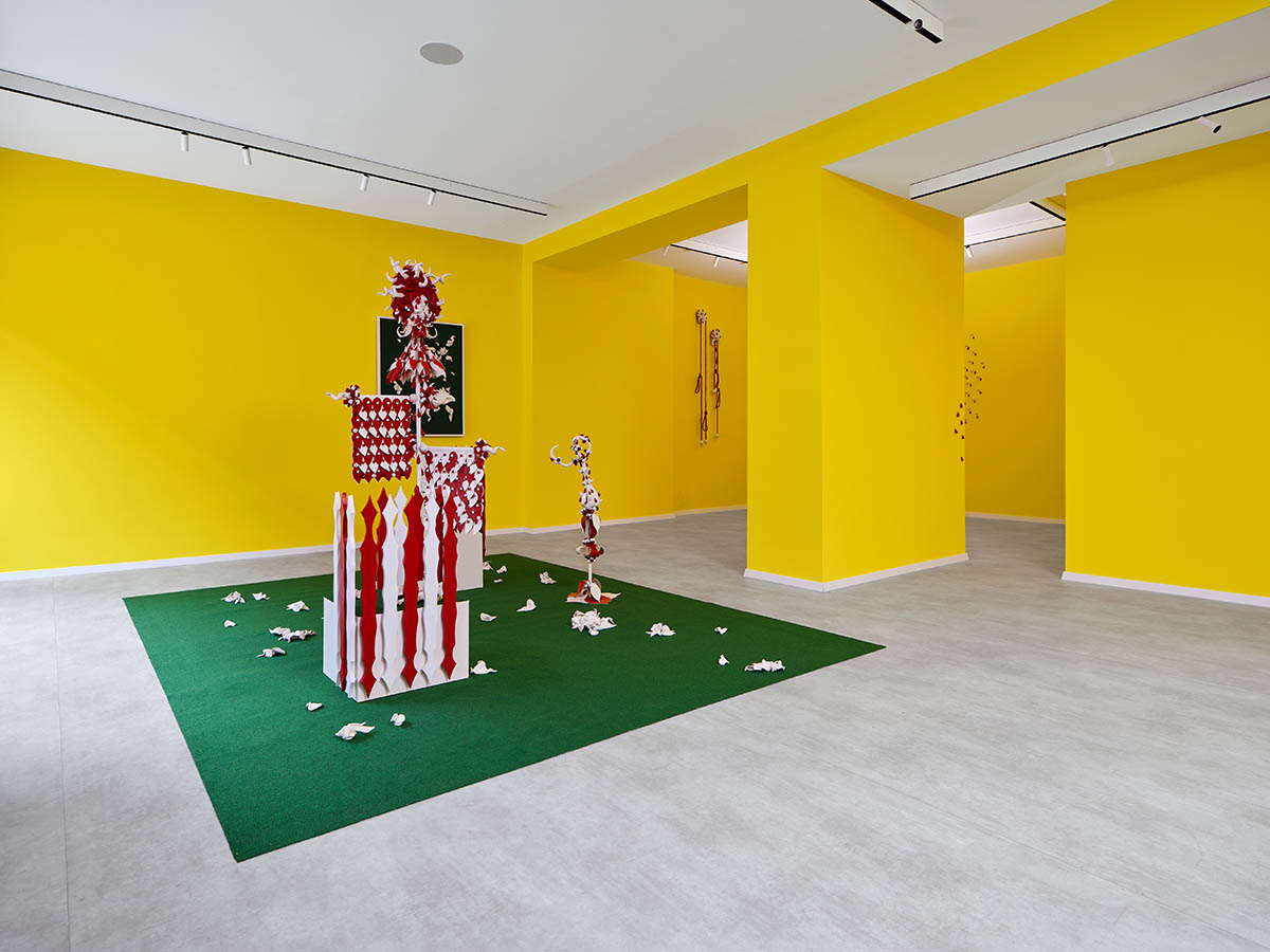 Exhibition view: Kristian Kožul – Degenerates, Monsters, and Traitors (1573), © Trotoar, Zagreb, Photo: Damir Žižić