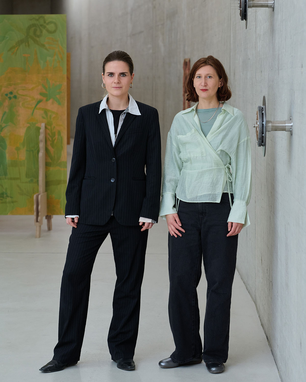 Enya Burger and Teresa Linhard. Photo: Ivo Faber