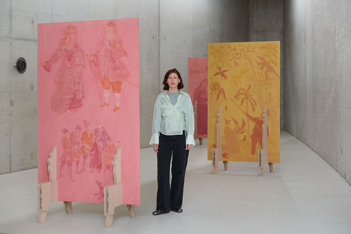 Installation view: Teresa Linhard, KIT – Art in the Tunnel, 2026. Photo: Ivo Faber