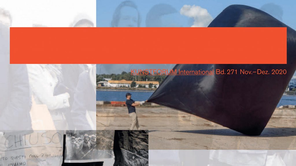 KUNSTFORUM International Band 271 „Quo Vadis Biennale