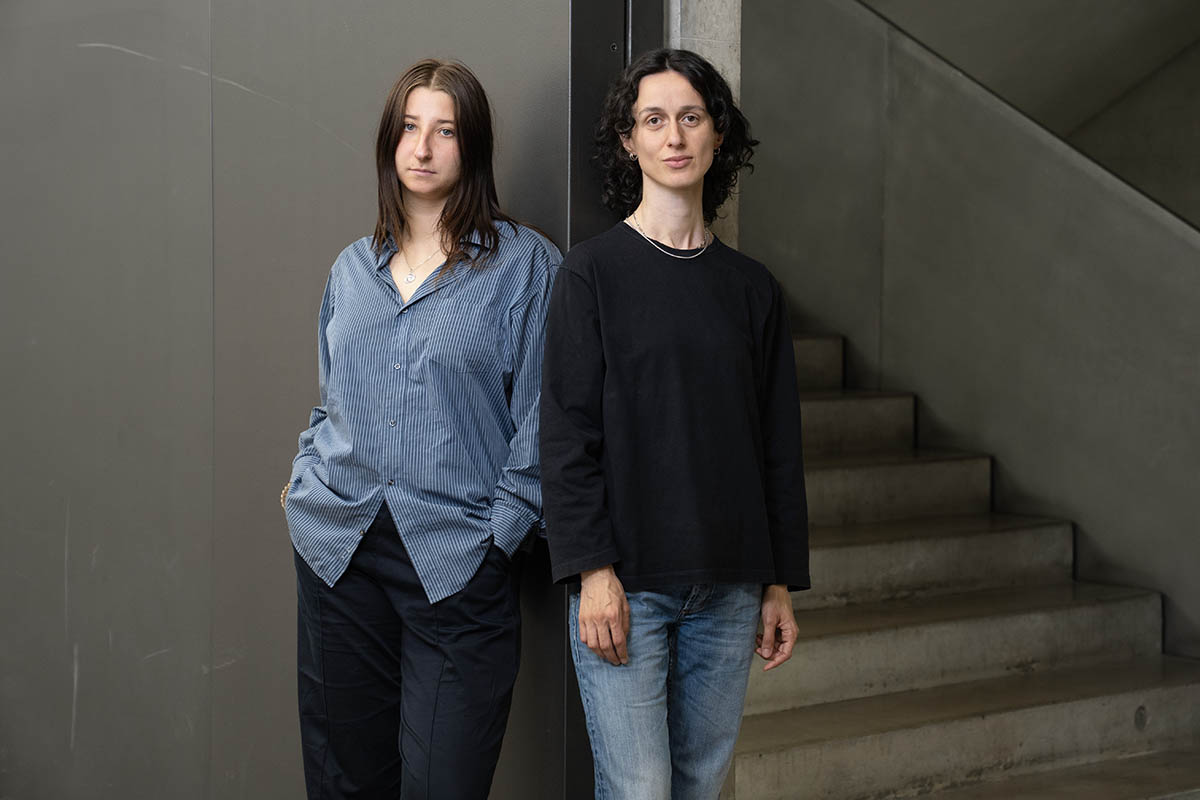 Luīze Nežberte und Jonida Laçi Foto: Kunsthalle Wien