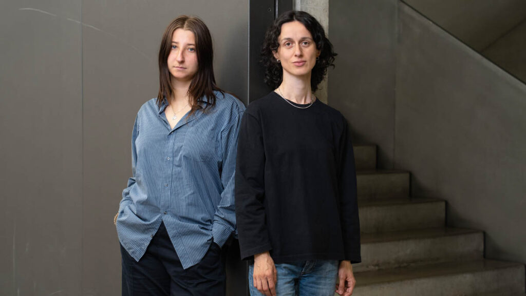 Luīze Nežberte und Jonida Laçi Foto: Kunsthalle Wien