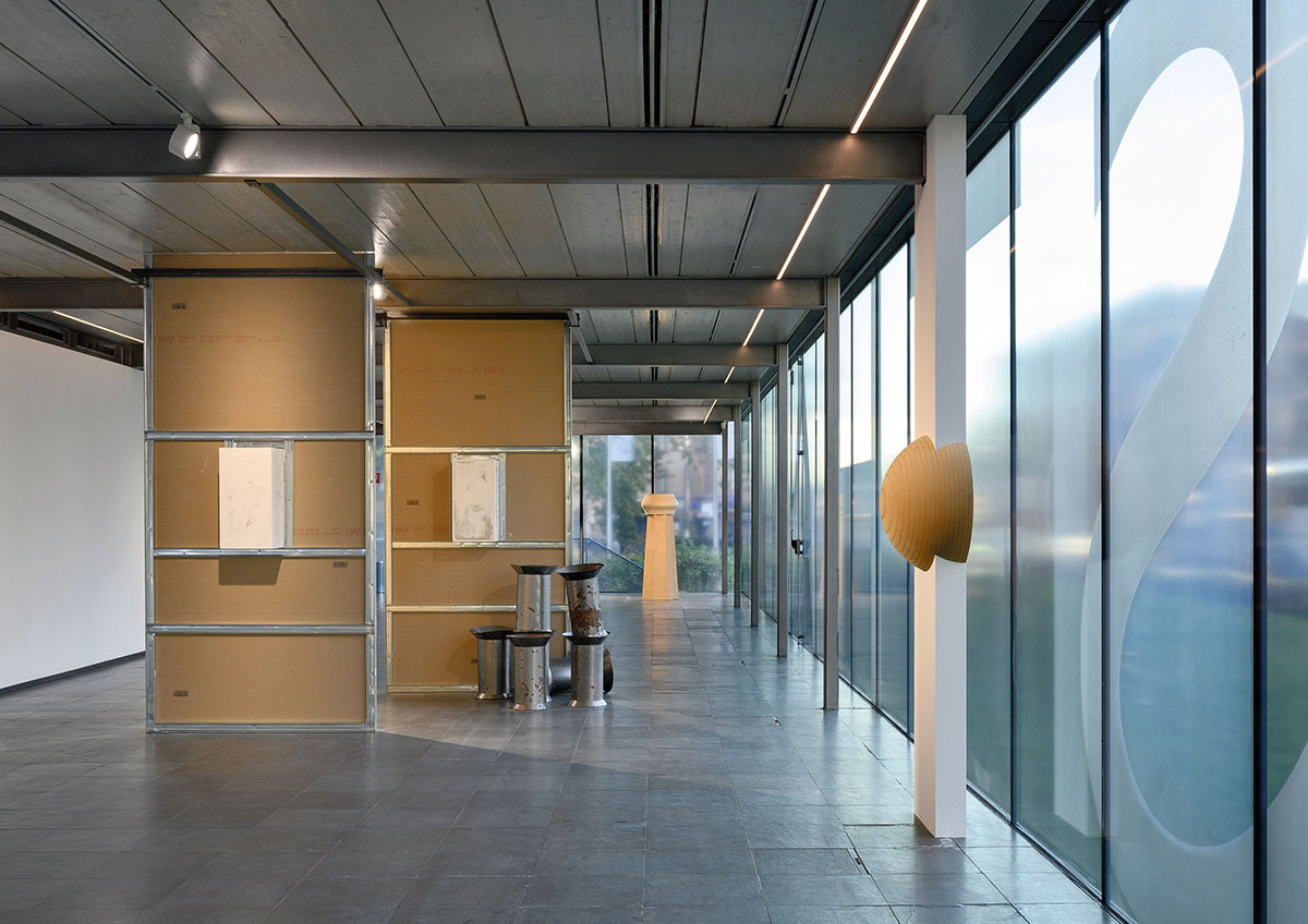 exhibition view:  Kunsthalle Wien Preis 2025: Jonida Laçi and Luīze Nežberte, Kunsthalle Wien 2025 Courtesy the artist and Bildrecht Wien, 2025, Photo: Iris Ranzinger