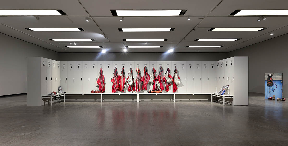 Installation view Chalisée Naamani: Octogone, Kunsthalle Wien 2026 Courtesy the artist, photo: Markus Wörgötter